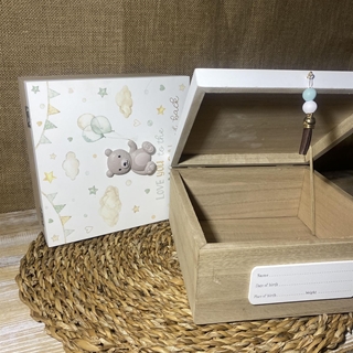 Caja madera bebes - Imagen 2