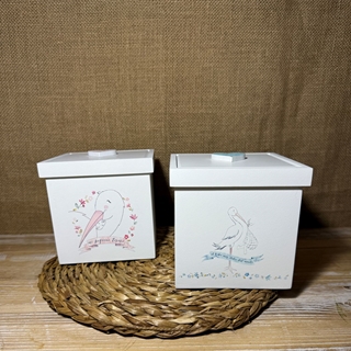 Caja pequeña rosa o caja pequeña azul - Imagen 1