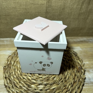 Caja rosa pequeña oso - Imagen 2