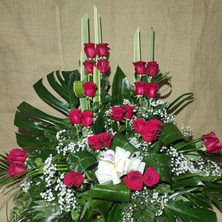 Centro 24 rosas - Imagen 1