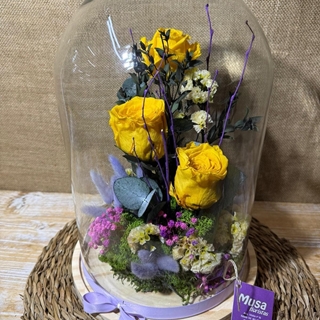 Cúpula en tonos amarillos - Imagen 1