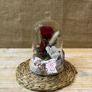 Cúpula en tonos rojos pequeña. - Imagen 2