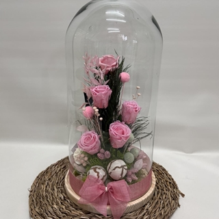 Cúpula en tonos rosa - Imagen 1