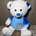 Peluche Oso azul - Imagen 2