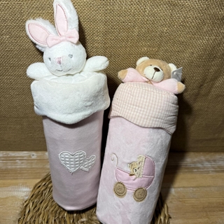 Portabiberón rosa - Imagen 2