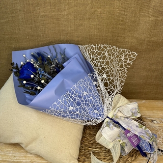 Ramo 1 rosa azul oscuro - Imagen 1