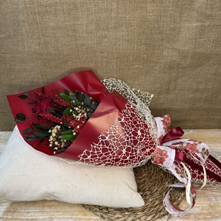 Ramo 1 rosa granate - Imagen 1