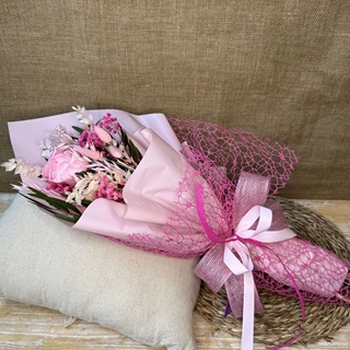 Ramo 1 rosa rosa - Imagen 1