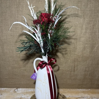 Ramo en jarrón blanco - Imagen 2