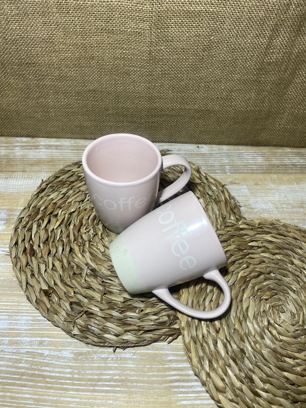 Tazas rosa y lechera - Imagen 4