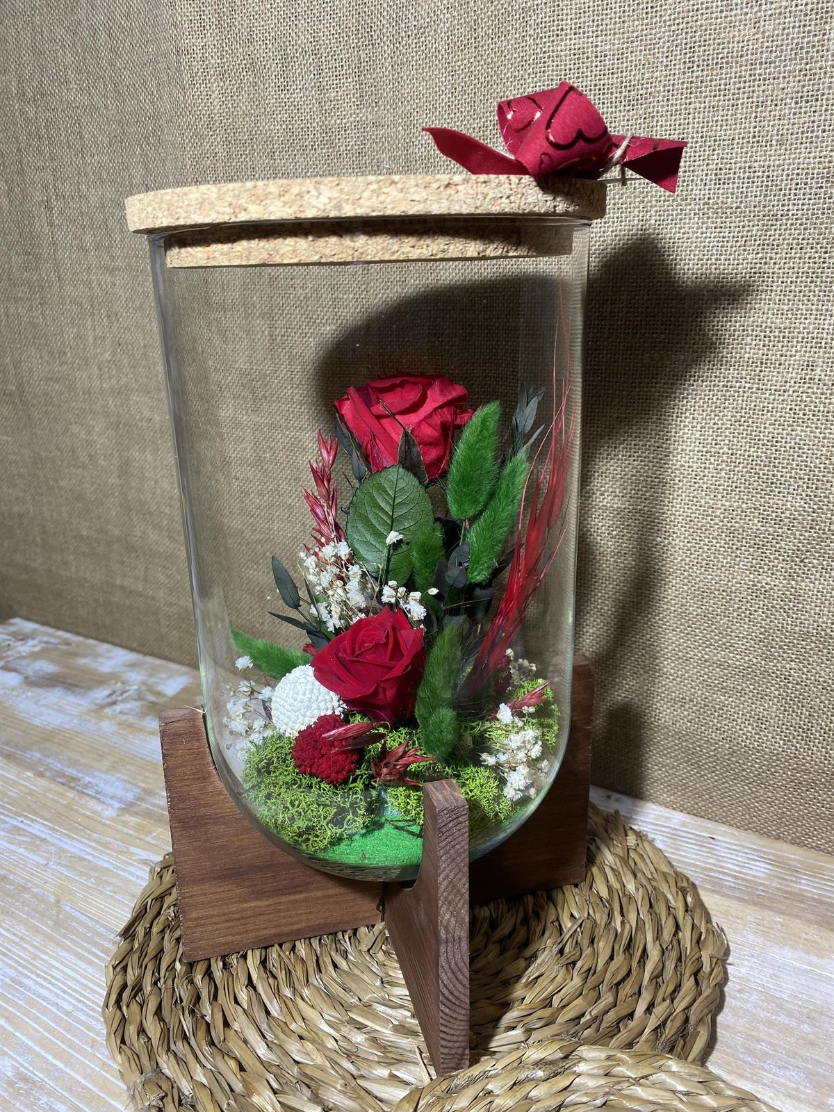 Terrarium orfeo rojo - Imagen 2